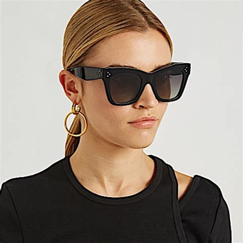 men celine sunglasses|celine 50mm polarized square sunglasses.